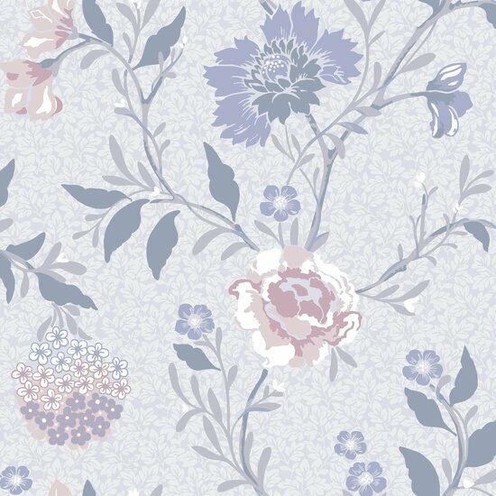 Dutch Wall Decor Blommor &amp; Blad 683-01 Groen Behang