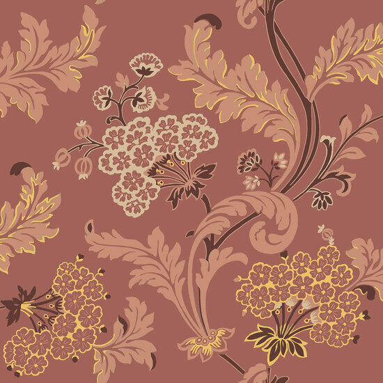 Dutch Wall Decor Swedish Heritage 696-02 Rood Behang