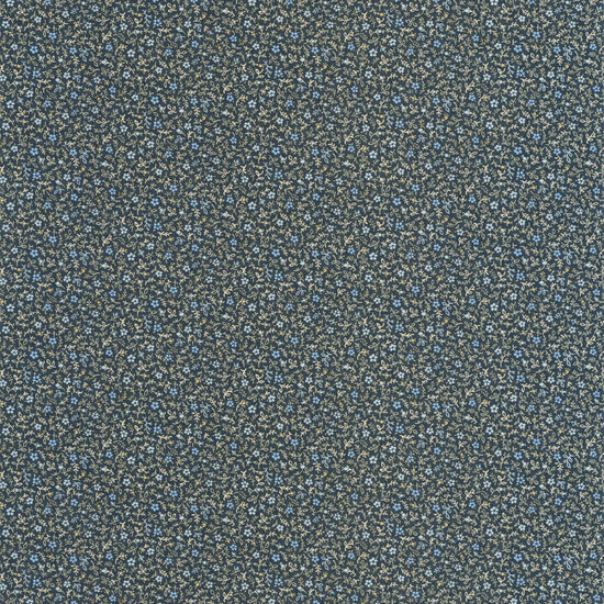 Casadeco Flower Market FLOM89236505 - Blauw Behang
