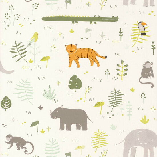 Casadeco Happy Dreams HPDM82727304 - Groen Behang