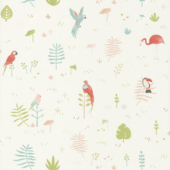 Casadeco Happy Dreams HPDM82923102 - Roze / Wit Behang