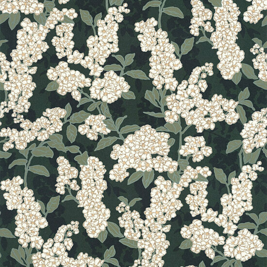 Casadeco Kyoto KYTO88737796 - Groen Behang