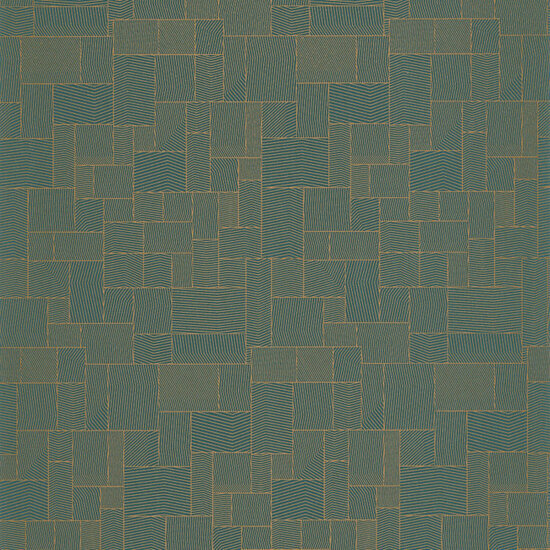 Casadeco Kyoto KYTO88766755 - Blauw Behang