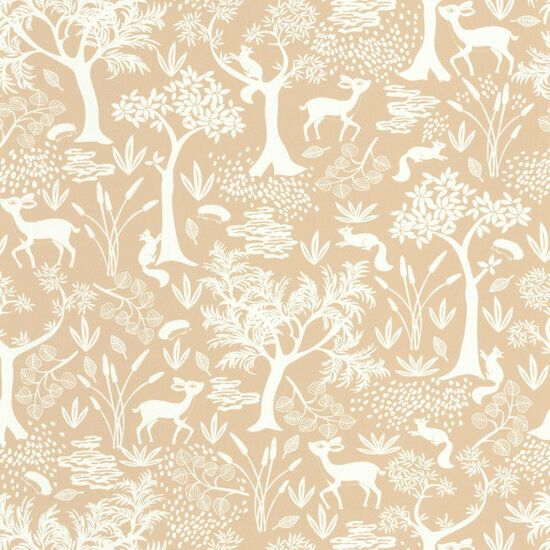 Casadeco Once Upon A Time OUAT88262597 - Wit / Beige Behang