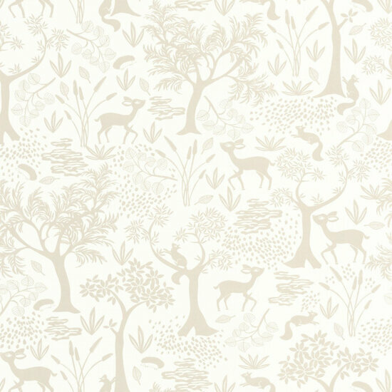 Casadeco Once Upon A Time OUAT88261157 - Beige / Wit Behang