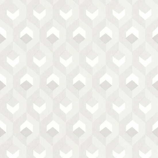 Casadeco So White 4 SWHT82050102 - Wit / Beige Behang