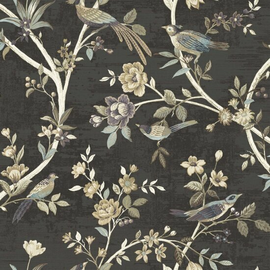 Noordwand Thema 28847 Zwart Beige Behang