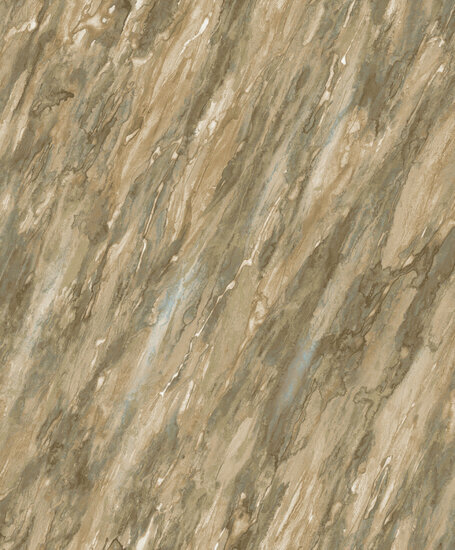Dutch Wallcoverings Venezia Marble Glitter M663-08 Bruin Behang