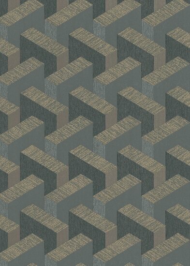 Dutch Wall Decor Collage 10382-15 Bronze Behang