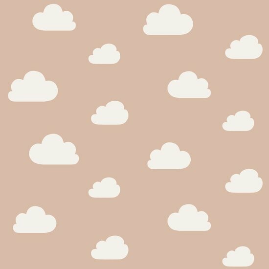 Esta Home Wolken 139486 Terracotta Roze Behang