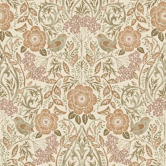 Esta Home Bloemen 139566 Beige Behang