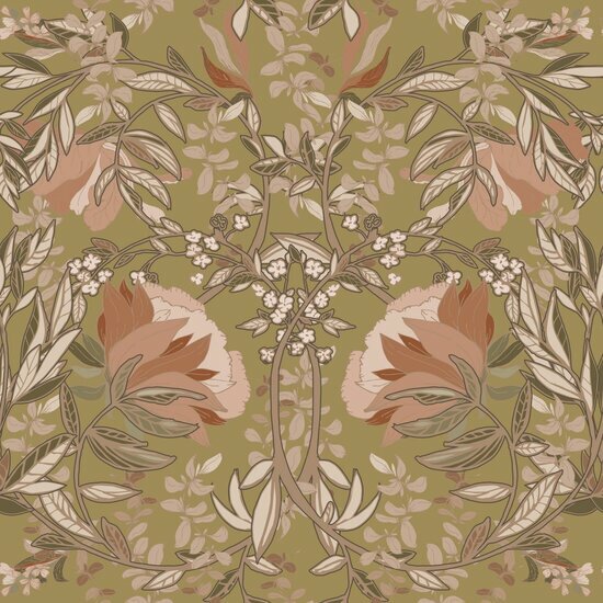 Esta Home Bloom Goud 139568 Behang