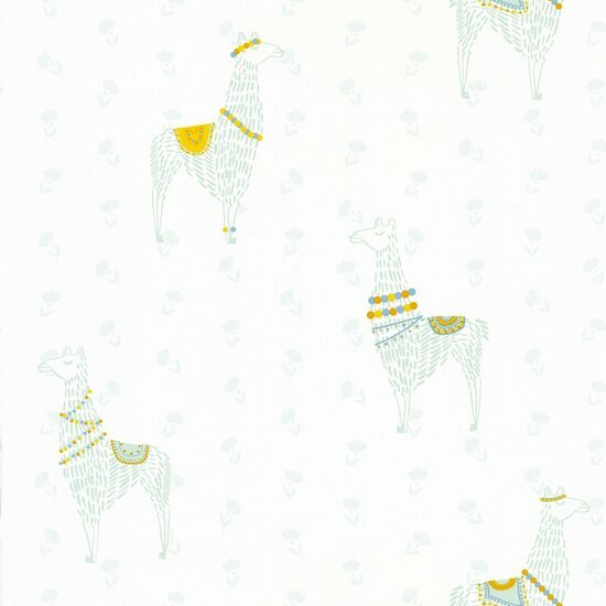 Caselio Girl Power GPR100757910 - Groen Behang