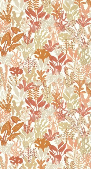 Caselio Sea You Soon SYO102753279 - Oranje Behang