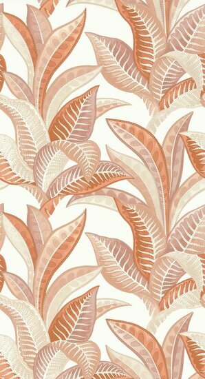 Caselio Sea You Soon SYO102763465 - Oranje Behang