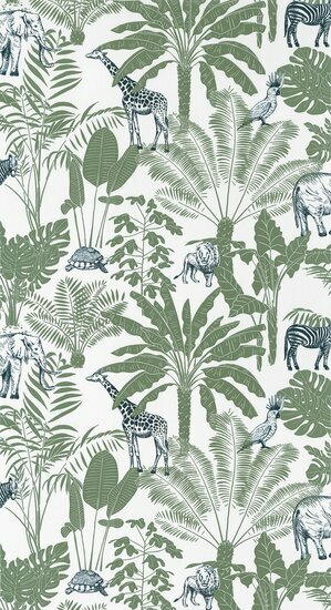 Caselio Our Planet OUP101957403 - Groen Behang