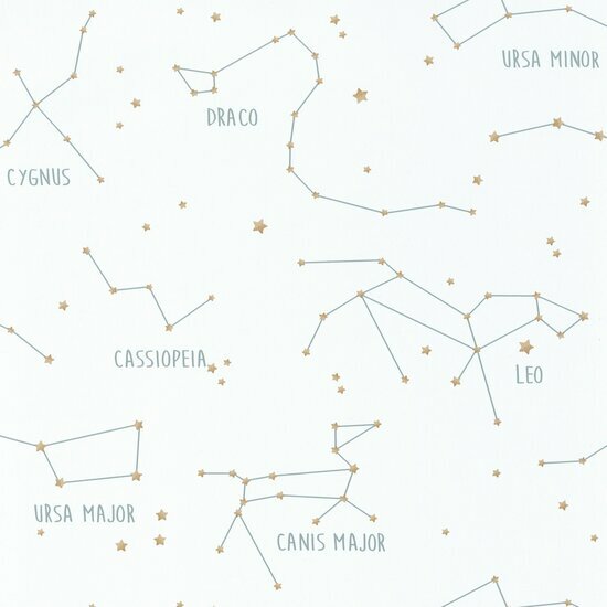 Caselio Our Planet OUP101917125 - Blauw Behang