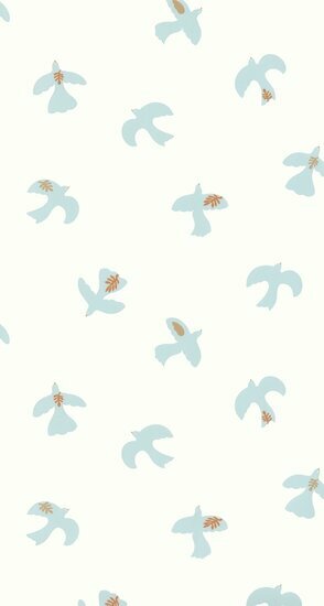 Caselio Let&#039;s Go Girls! LGG104500678 - Blauw Behang
