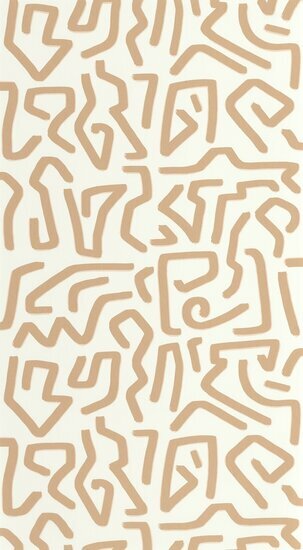 Casadeco Milano Sixties MISI89351313 - Beige Behang