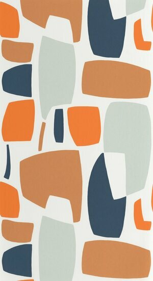 Casadeco Milano Sixties MISI89383606 - Multicolours Behang