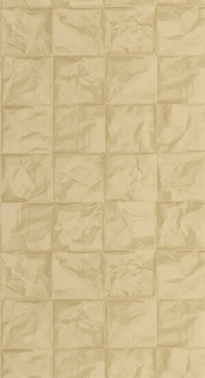 Casadeco Papercraft PAPC89642222 - Geel Behang
