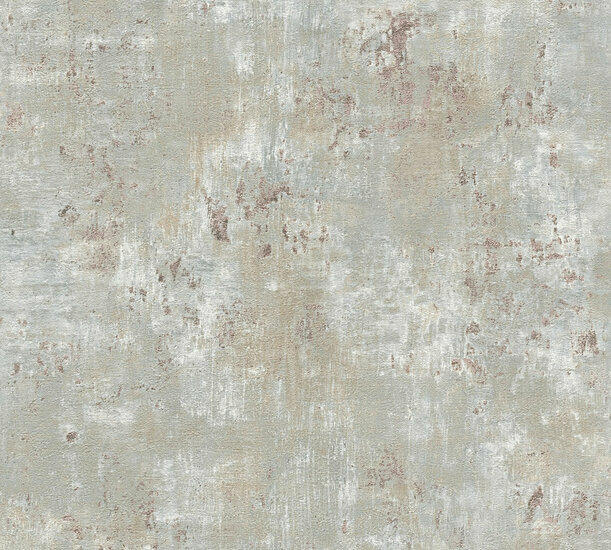 AS Creation Stories of Life - 39670-2 / 396702 Grijs Behang