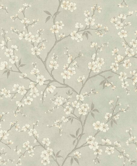 Rasch Country Charme 456752 Grijs Behang