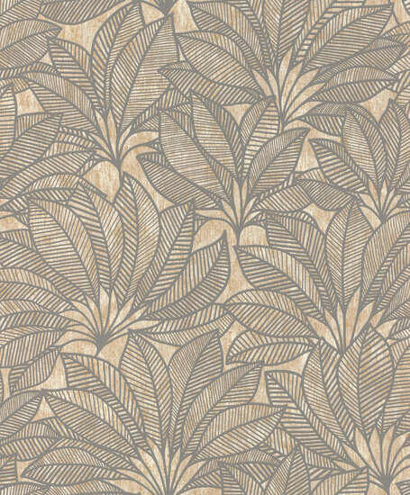 Rasch Deco Style 542660 Bruin Behang