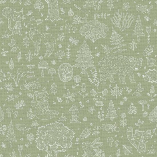Noordwand Happy 14805 Groen Behang