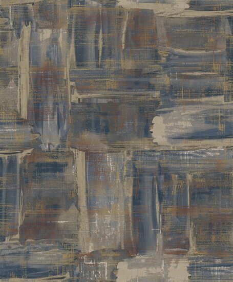 Noordwand Lustre SM0602 Blauw Grijs Metallic Behang