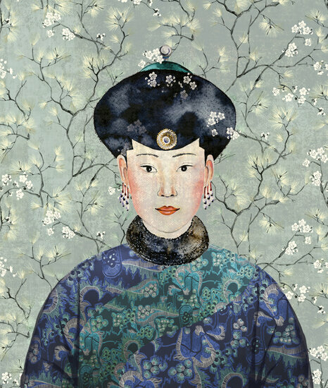 Khr&ocirc;ma by Masureel Kimono DGKIM102 Behang