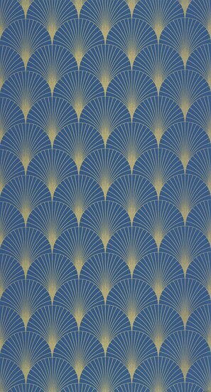 Caselio Elegance ELC105266021 - Blauw Behang