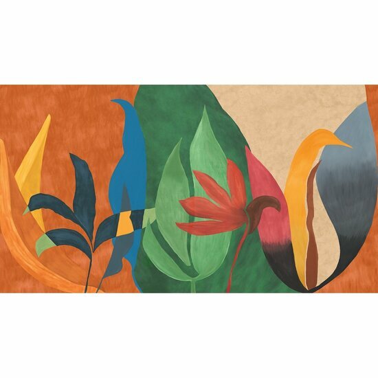 Casamance Casa Azul 76343670 - Multicolours Behang