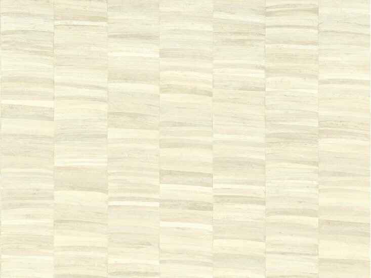 Casamance Nature Précieuse - Textures 76501120 - Crème Behang