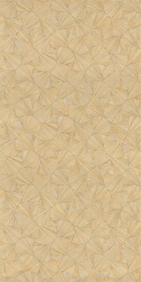 Casamance Nature Précieuse - Textures B75322242 - Geel Behang