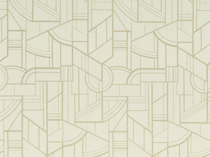 Casamance Faubourg Des Lumières 76292548 - Beige Behang