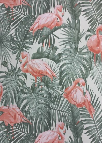 Behangexpresse Instawalls 27570 Flamingo&#039;s Behang