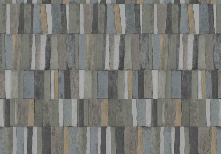 HookedOnWalls ACADEMY - A TRIBUTE TO GK RITTER TILES 25614 Behang