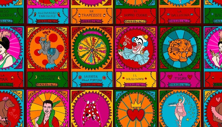 HookedOnWalls ENRIQUEZLAND LOCANDINE 25521 Behang