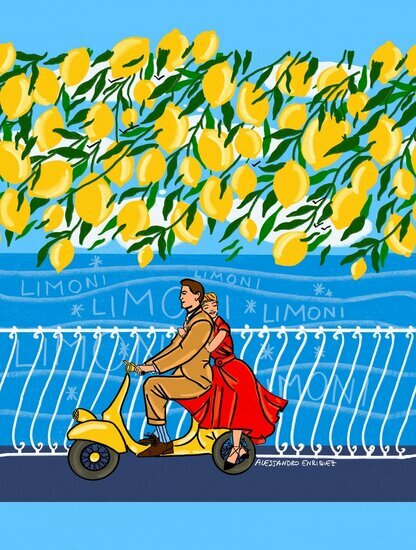 HookedOnWalls ENRIQUEZLAND AMALFI 25538 Behang