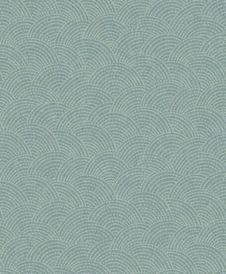 HookedOnWalls GINKGO YUMI 21930 Blauw Behang