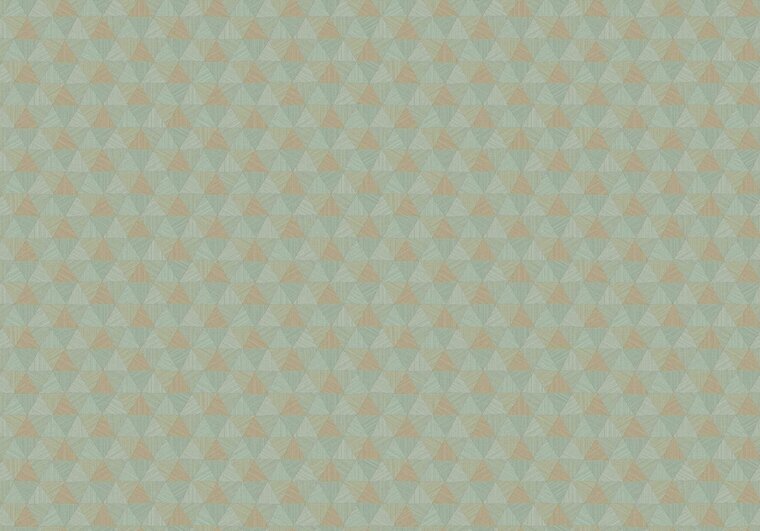 HookedOnWalls JV 602 JAIPUR TRIANGLES TROPICALES 6833 Behang