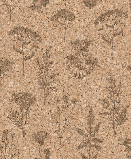 Dutch Wallcoverings Brut M783-08 Bruin Behang