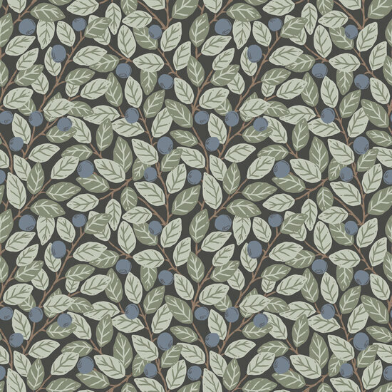 Dutch First Class Midbec Klara &amp; Tove 26028 Bruin / Groen / Blauw Behang