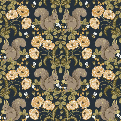 Midbec Gr&ouml;nhaga 44123 - Blauw Behang