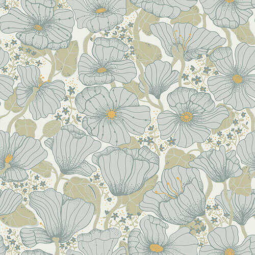 Dutch First Class Midbec Lina 2 65110 - Blauw Behang