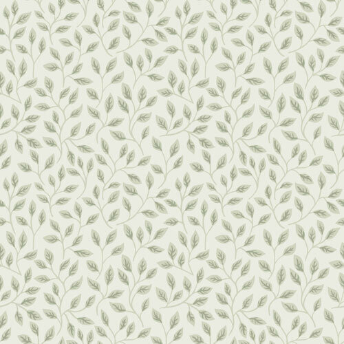 Dutch First Class Midbec Apelviken 33019 - Wit / Groen Behang