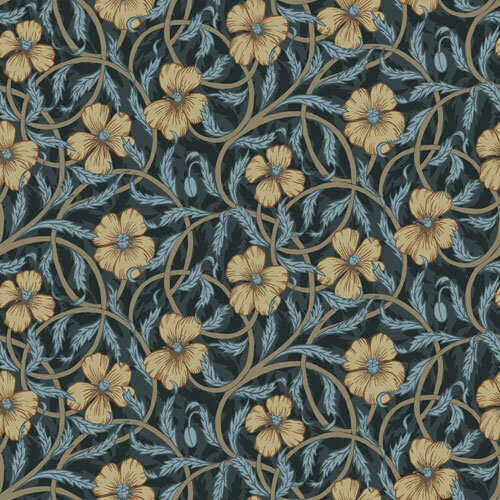 Dutch First Class Midbec Lyckebo 28029 - Zwart Behang