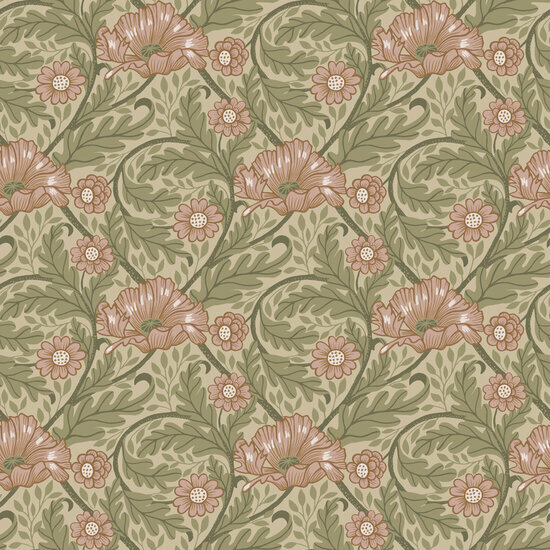 Dutch First Class Midbec Angas 13115 - Oranje Behang