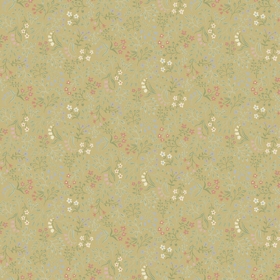 Dutch First Class Midbec Angas 13132 - Geel Behang